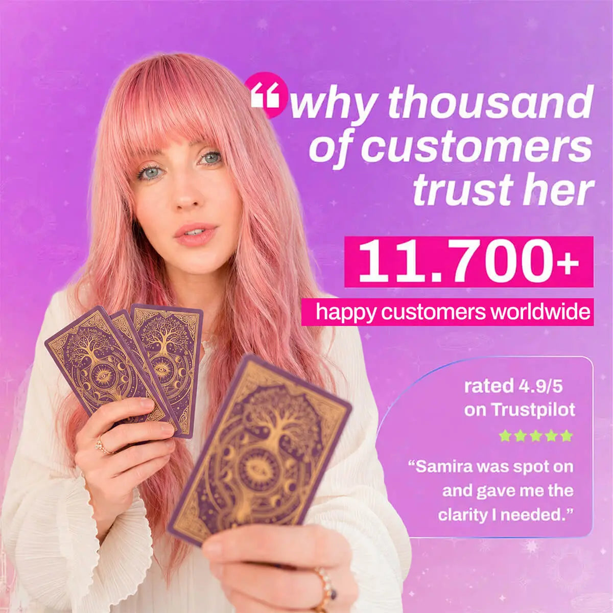 Full Psychic Reading by Samira thumbnail-image-2