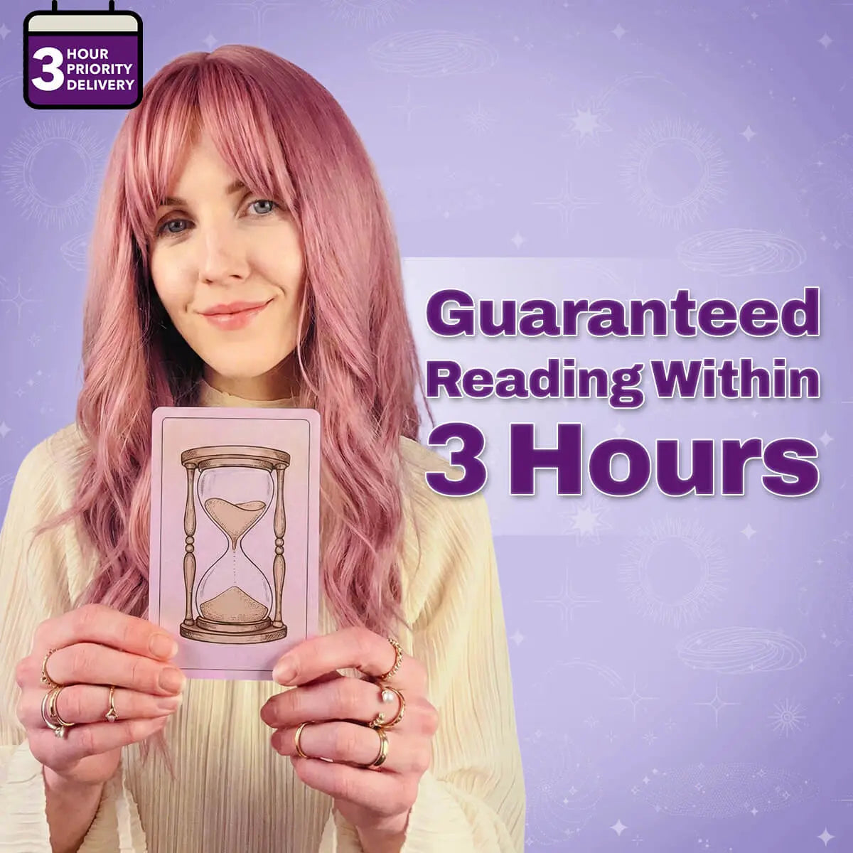 Reciba su lectura dentro de las 24 horas garantizadas thumbnail-image-1